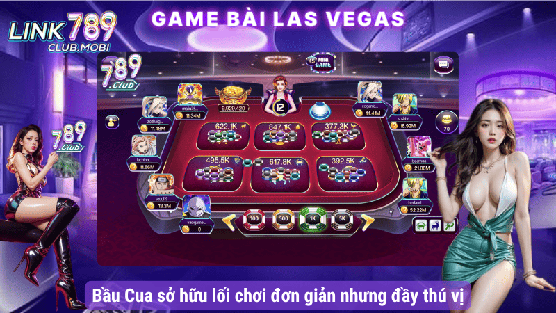 Bầu Cua sở hữu lối chơi đơn giản nhưng đầy thú vị