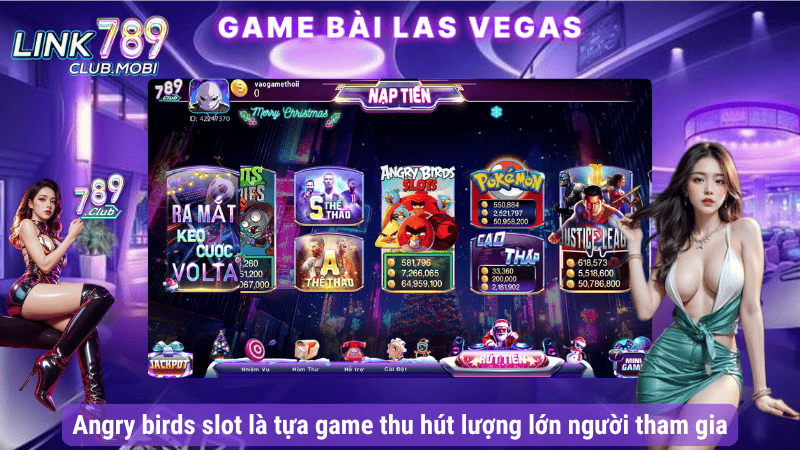 Angry birds slot là tựa game thu hút lượng lớn người tham gia