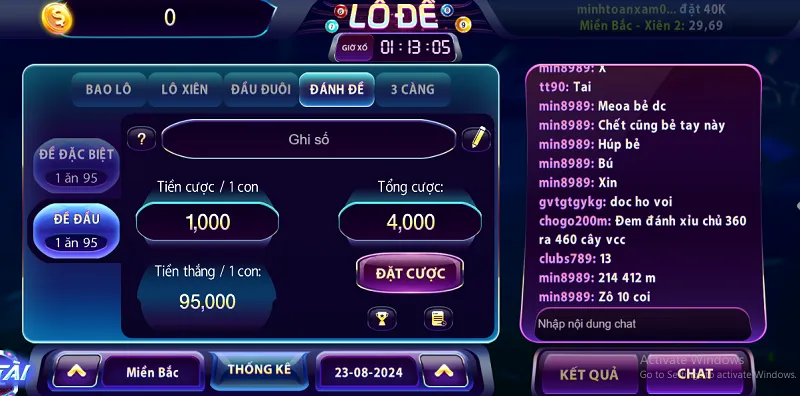 Chơi đánh đề tại 789Club đảm bảo an toàn, minh bạch