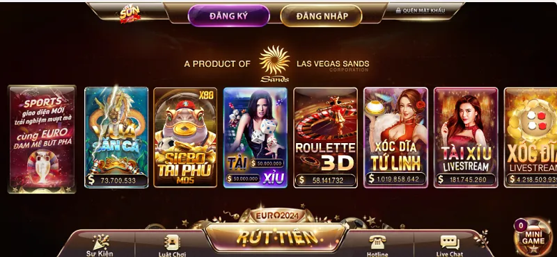 Giao diện với thiết kế đồ họa đỉnh cao