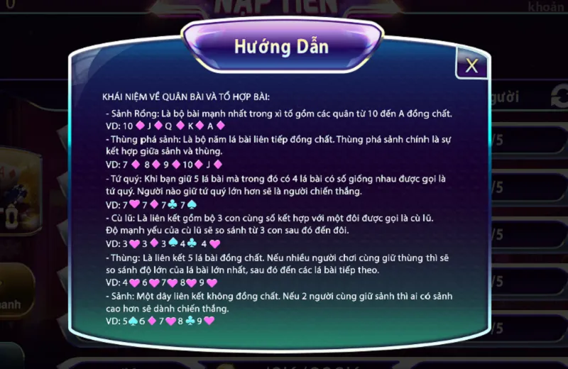 Anh em cần nắm rõ quy tắc sắp xếp bài trong Xì tố