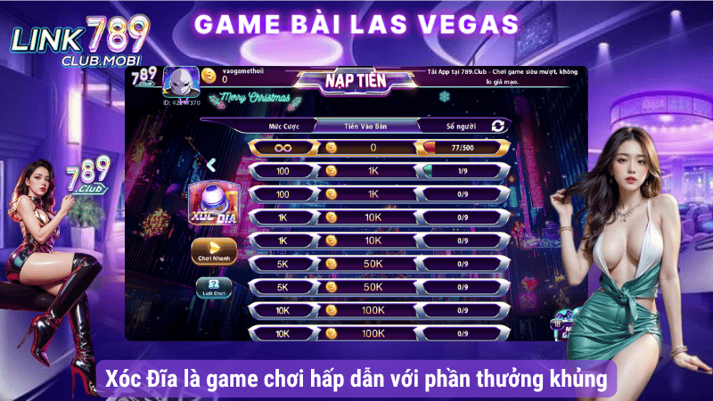 Xóc Đĩa là game chơi hấp dẫn với phần thưởng khủng